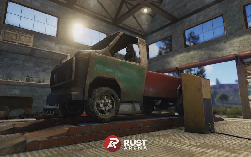 Car Dealer plugin for Rust — vehicle shop and modular car customization